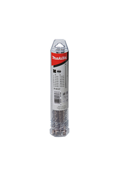 Makita B-49127 SDS-PLUS V-PLUS Drill Bit Set, 10 Pieces