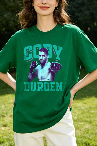 Fleck Womens T Shirts Cody Durden Boxing Graphic Oversized Casual Style