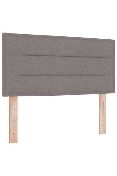 vidaxl Headboard Taupe grey 80 cm fabric
