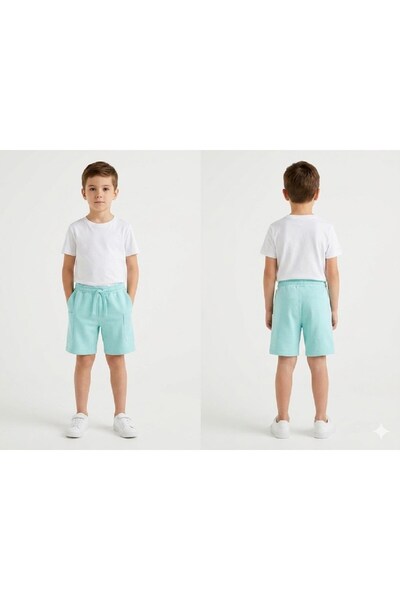 Benetton Boys' Bermuda Shorts with Side Pockets