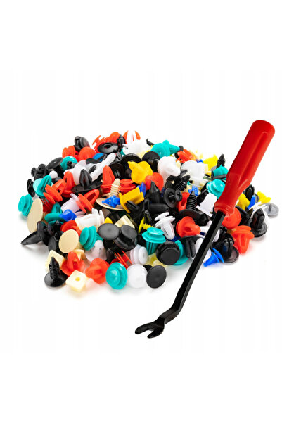 OEM Set 200 bucati cleme auto universale pentru diverse modele de masini, Mix...