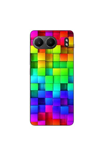 OEM Husa compatibila cu OnePlus Nord 4 Silicon Gel Tpu Model Colorful Cubes
