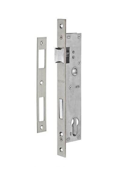 THIRARD Broască ușă de intrare, tip mortise, 24 x 92 mm, pentru cilindru cu p...