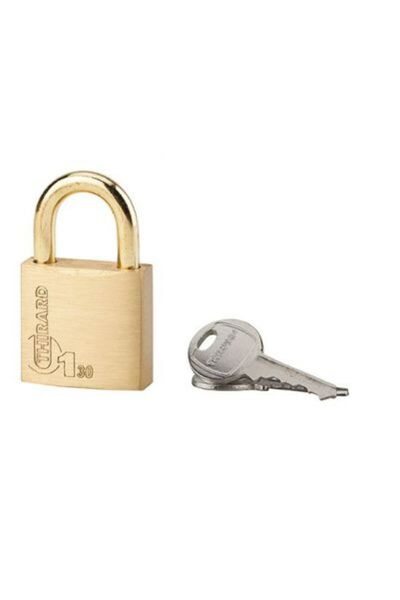 THIRARD Lacăt de exterior, cu cheie, TIP 1, 30 mm