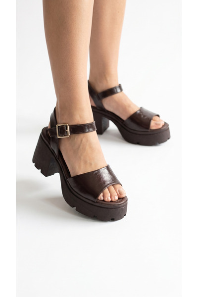 Limeo High Side Buckled Single Strip Open Front Straw Summer Women's Wedge So...