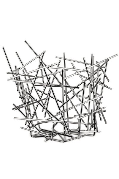 Alessi Φρουτιέρα Blow up FC03 36x35x31,5cm Από ανοξείδωτο ατσάλι, ασημί