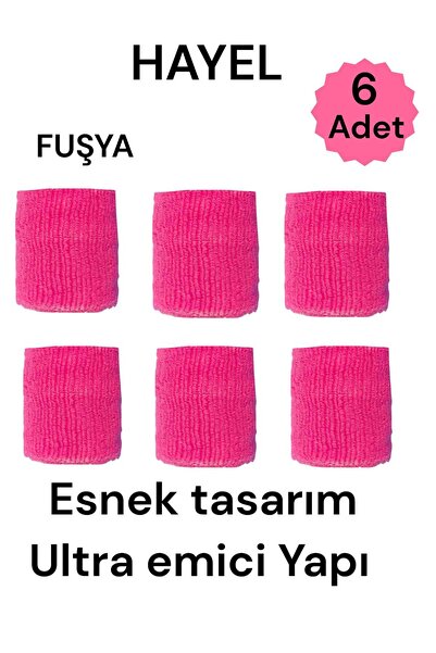HAYEL Fuchsia Colored Unisex Towel Wristband Sweat Band Fitness Athlete Wrist...