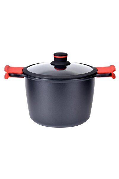 Zokura Noble Cast Aluminum Pot with Lid, 24 cm, 6.3 L