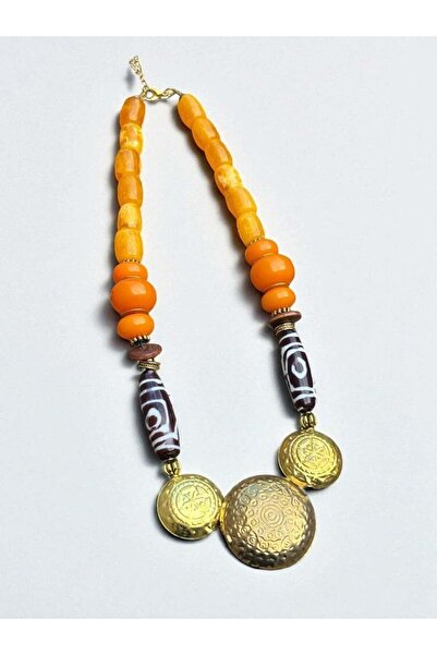 Bozhi Necklace Glass Beads Elegant Gift