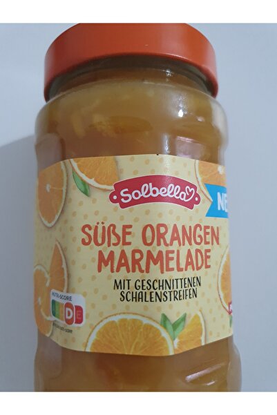 ALDİ Solbella SÜßE ORANGEN MARMELADE 450g
