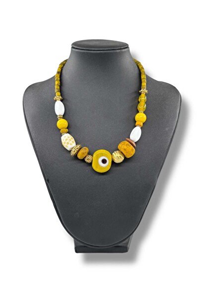 Bozhi Necklace Glass Beads Elegant Gift