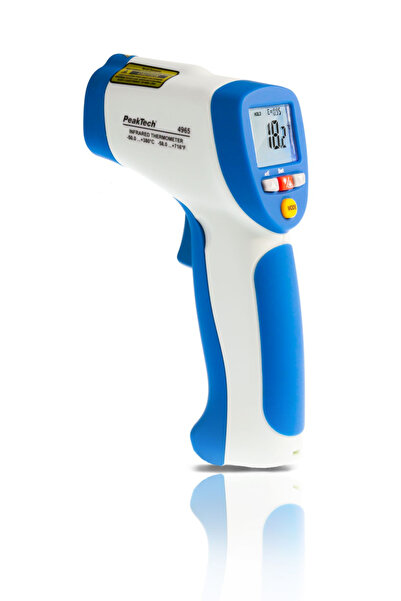 Peaktech Termometru P4965, baterie 6LR61 9V x1, Termometru cu infraroșu