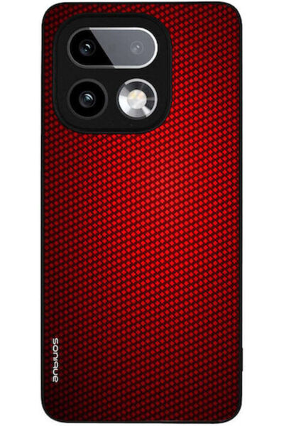 Other Θήκη Sonique Carbon Series Realme Realme 16 Pro Plus Κόκκινο