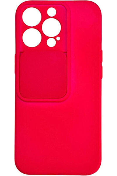 POWERTECH Camshield Πίσω Θήκη Σιλικόνης Ροζ (iPhone 13 Pro) Κωδικός: MOB-1792