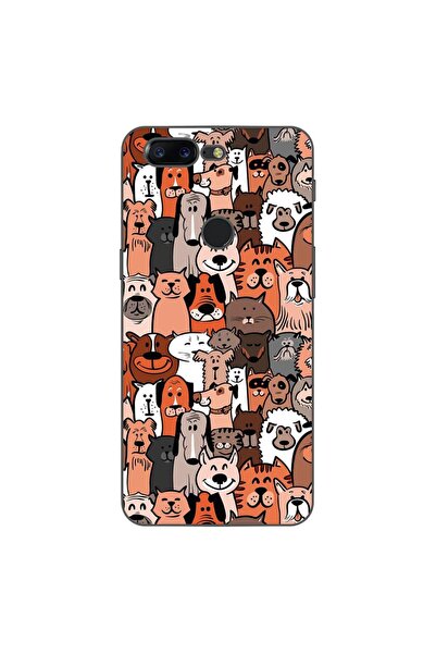 OEM Husa compatibila cu OnePlus 5T Silicon Gel Tpu Model Caini si Pisici Pattern