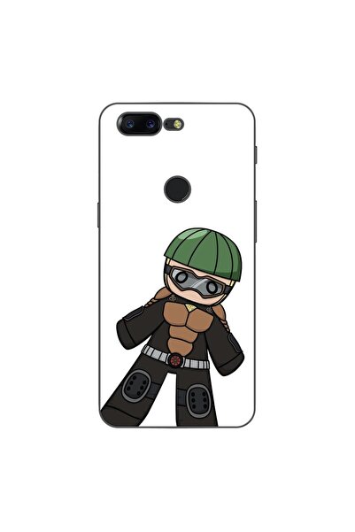 OEM Husa compatibila cu OnePlus 5T Silicon Gel Tpu Model One Punch Man Mumen ...