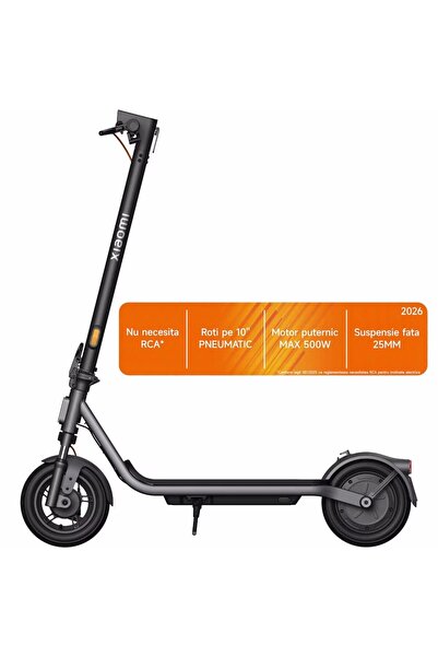 Xiaomi Trotinetă electrică 6 Lite, Motor 300W, Autonomie 25km, 25km/h, Roți d...