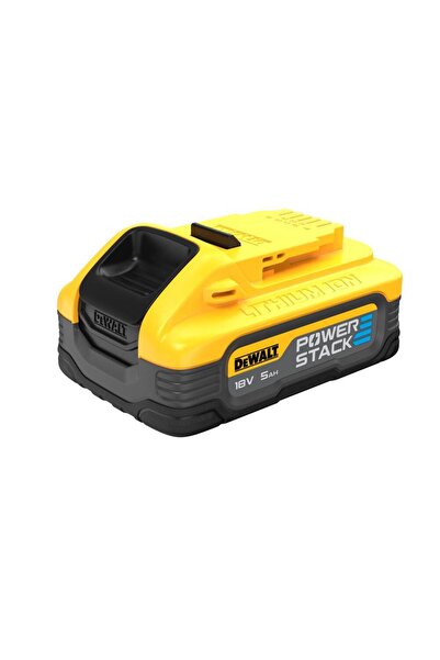 Dewalt PowerStack 18V Li-Ion Battery 5.0Ah, Yellow/Black
