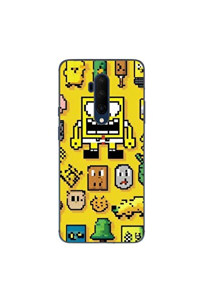 OEM Θήκη συμβατή με OnePlus 7T Pro από σιλικόνη gel TPU με σχέδιο Pixel Art Σ...