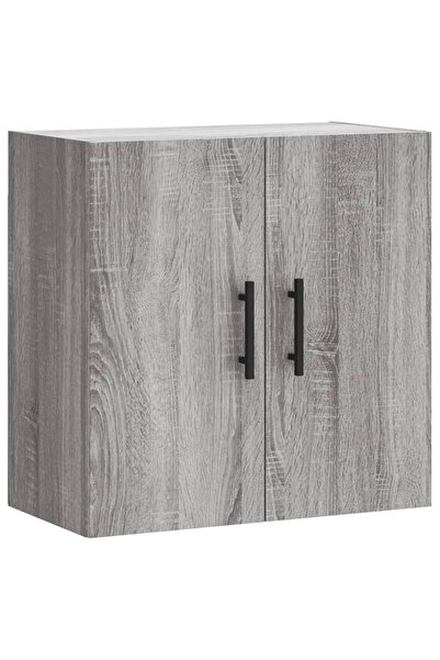 vidaxl Wall cabinet, sonoma grey, 60x31x60 cm, composite wood
