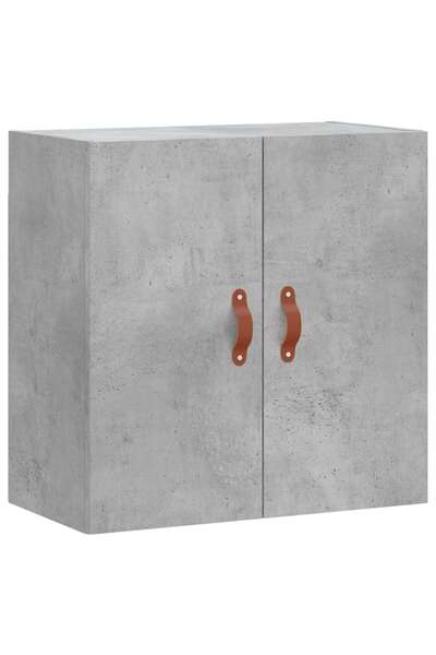vidaxl Wall cabinet, concrete grey, 60x31x60 cm, composite wood