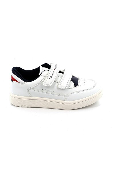 Tommy Hilfiger Παιδικό Χαμηλό Casual για Αγόρι Stripes Low Cut Velcro Sneaker...