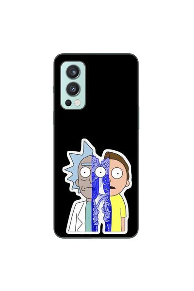 OEM Θήκη συμβατή με OnePlus Nord 2 από σιλικόνη gel TPU, σχέδιο Rick And Mort...