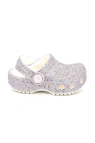 Crocs Παιδικό Σαμπό για Κορίτσι Classic Fantasy Glitter Clog T Ανατομικό Χρώμ...