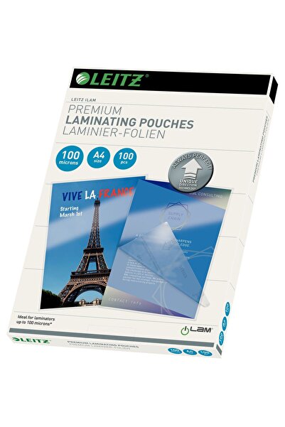 Leitz A4 SHEET 100 MICRONS 100/PACK UDT