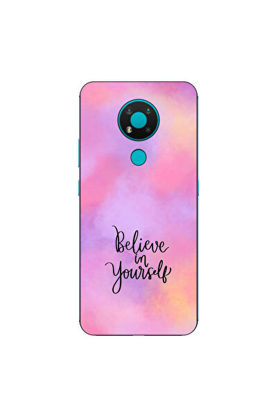 OEM Husa compatibila cu Nokia 3.4 Silicon Gel Tpu Model Belive in Yourself