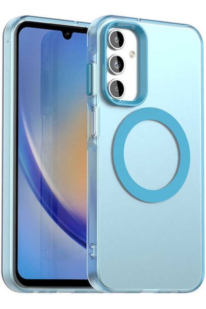 Techsuit Πίσω Κάλυμμα Σιλικόνης Μπλε (Galaxy A15)