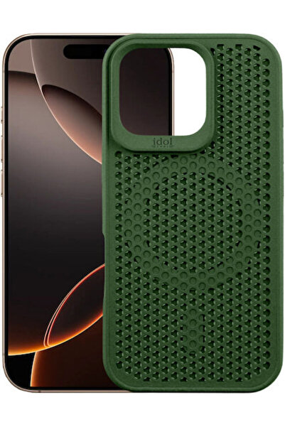 Other Idol 1991 Air Back Cover Σιλικόνης Πράσινο (iPhone 16 Pro Max) Κωδικός:...