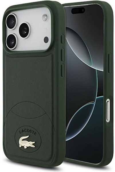 Lacoste Πίσω Κάλυμμα Μεταλλικό Πράσινο (iPhone 17 Pro) Κωδικός: LCHMP17LPBLE