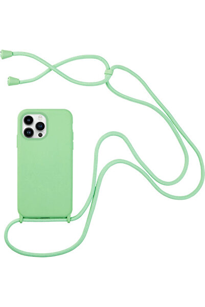 Other Sonique Carryhang Πίσω Θήκη Σιλικόνης 0.5mm με Λουράκι Ανοιχτό Πράσινο ...
