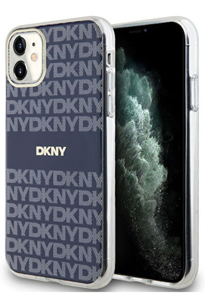 Dkny Επαναλαμβανόμενο Σχέδιο Ριγέ Τόνων Πίσω Κάλυμμα Πλαστικό / Σιλικόνη Μπλε...
