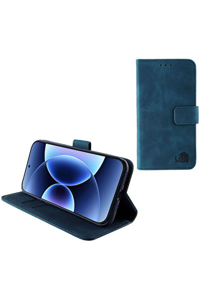 Lime&co Lime Essential Magnet Book Συνθετικό Δέρμα Μπλε (Xiaomi 17 Pro) Κωδικ...