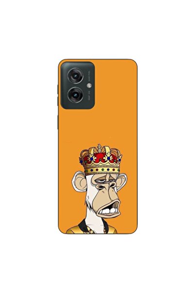 OEM Case compatible with Motorola Moto G55 Silicone Gel Tpu Model NFT Royal Ape