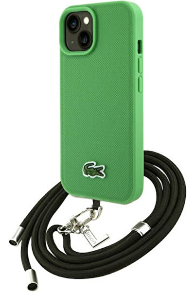 Lacoste Εμβληματική Θήκη Πλάτης Petit Pique Crossbody Cord MagSafe από Πλαστι...