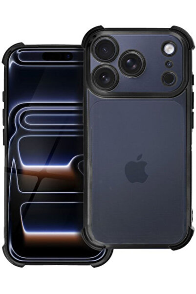 OEM Πίσω Κάλυμμα Σιλικόνης Μαύρο (iPhone 17 Pro)