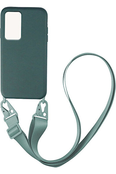 Other Sonique Carryhang Υγρή Θήκη Πλάτης Σιλικόνης 0.5mm με Λουράκι Σκούρο Πρ...