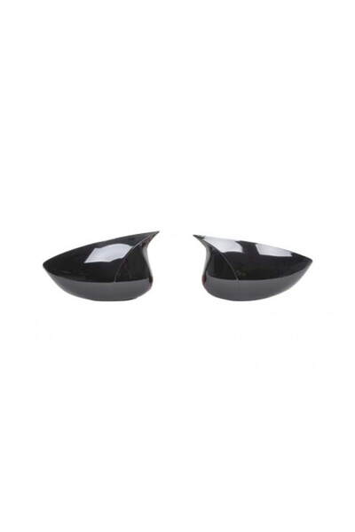 DELUXETUNING Capace oglinzi compatibile cu Ford Fiesta 6 VI 2008-2017 Negru l...