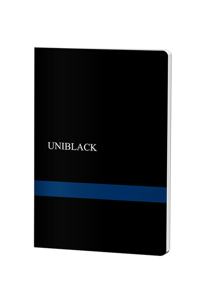 PIGNA Caiet A4 cu 60 de dosare, Aritmetică, Copertă 70g, Pp 300, Uniblack
