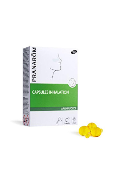 Pranarom Capsule Inhalatii 15 x Monodoza (Uleiuri Esentiale 100% Bio) - Capsu...