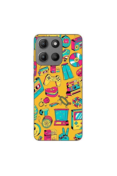 OEM Husa compatibila cu Motorola Moto G15 Silicon Gel Tpu Model Pop Art Vintage