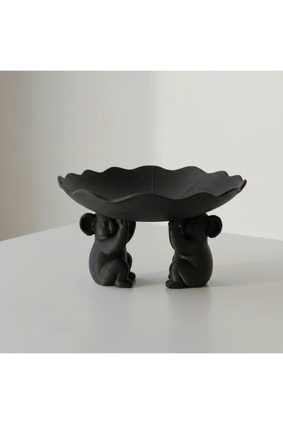 OEM Bol decorativ cu suport, design Koala, pentru diverse obiecte