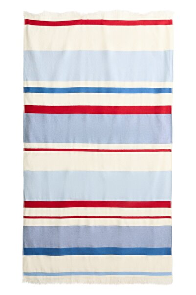 STRIPED 100% COTTON TOWEL