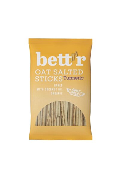 BETTR Organic Oat Sticks Salted with Turmeric 50 g