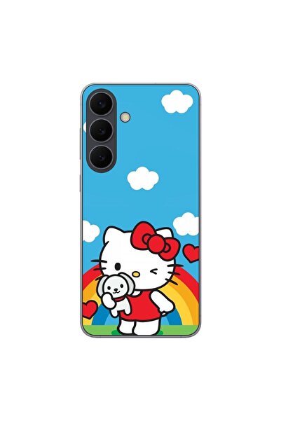 OEM Husa compatibila cu Samsung Galaxy S25 FE Silicon Gel Tpu Model Hello Kit...