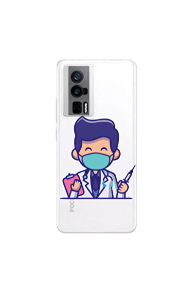 Other Xiaomi Poco F5 Pro Specialist Doctor Transparent Silicone TPU Θήκη