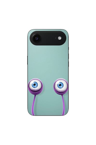 OEM Калъф, съвместим с Apple iPhone, Air силиконов гел TPU модел  "Очички на ...